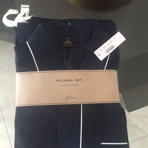 NWT j crew pajama set